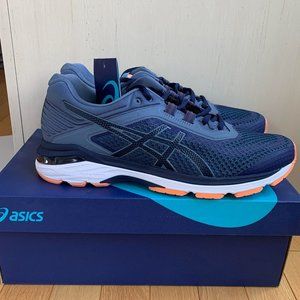 Asics Womens GT-2000 6 Running Shoes- Indigo Blue, size 10.5